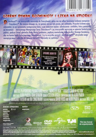 Monster High: Strach, kamera, akcja! [DVD]