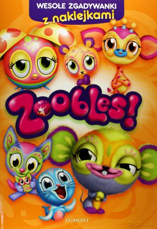 Zoobles. Wesołe zgadywanki z naklejkami [KSIĄŻKA]