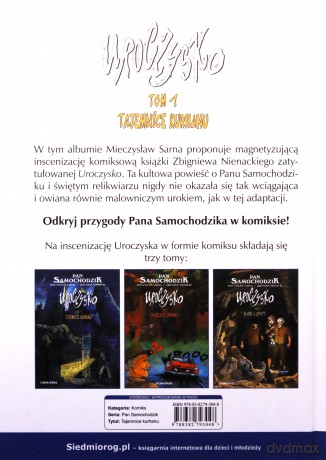 Tajemnice kurhanu. Uroczysko - Zbiegniew Nienacki, Mieczysław Sarna [KOMIKS]