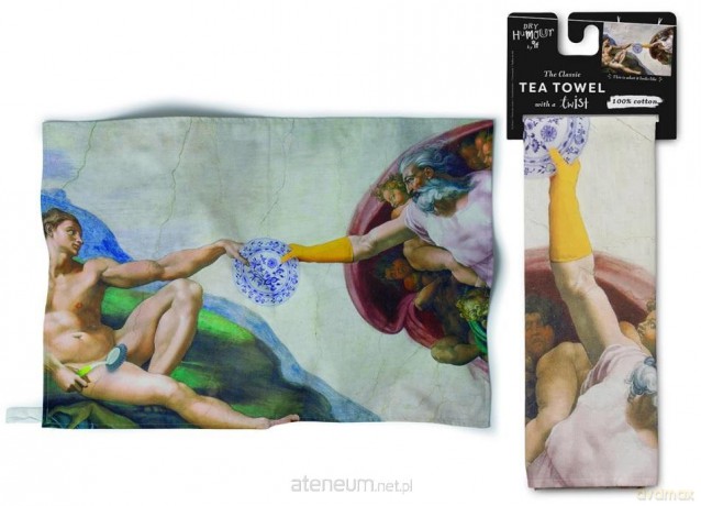 Tea Towels ręcznik kuchenny The Creation of Bubble