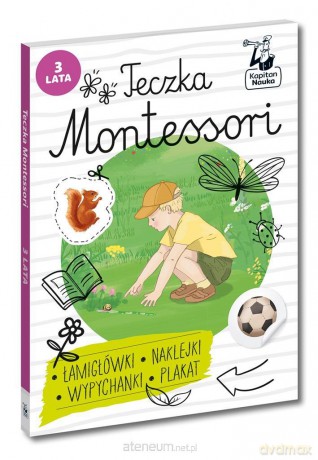 Teczka Montessori. 3 lata. Kapitan Nauka - Zuzanna Osuchowska [KSIĄŻKA]