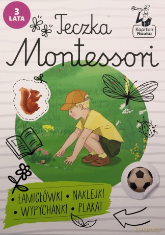 Teczka Montessori. 3 lata. Kapitan Nauka - Zuzanna Osuchowska [KSIĄŻKA]