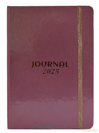 Terminarz 2025 tygod. 130x184 Journal z gumką MIX [KALENDARZ]