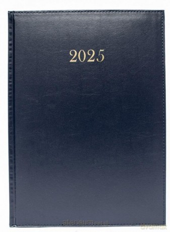 Terminarz 2025 tygodniowy A4 Divas z gąbką granat [KALENDARZ]