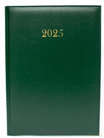 Terminarz 2025 tygodniowy A4 Divas z gąbką zielony [KALENDARZ]