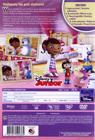 Klinika dla pluszaków: Przytulanie na śniadanie (Disney Junior) [DVD]