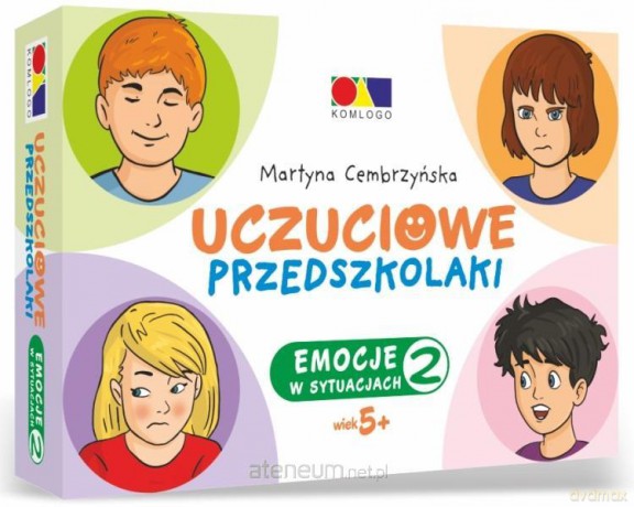 Uczuciowe przedszkolaki. Emocje w sytuacjach cz.2 - Martyna Cembrzyńska [KSIĄŻKA]