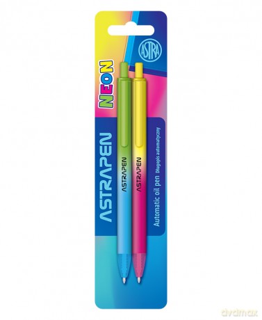 Długopis automatyczny Soft Touch Astrapen Gradient Neonmania 2szt.blister