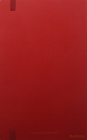 Kalendarz 2025 12M Moleskine L tygodniowy Scarlet Red 13x21 [KALENDARZ]