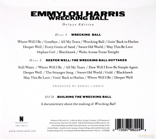 Emmylou Harris: Wrecking Ball (ecopack) [2CD]+[DVD]