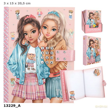 Pamiętnik na kod TopModel Team Teddy 13229A [KALENDARZ]