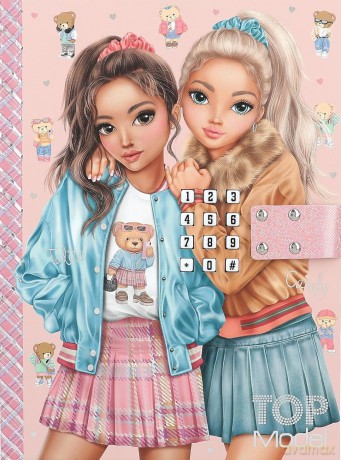 Pamiętnik na kod TopModel Team Teddy 13229A [KALENDARZ]