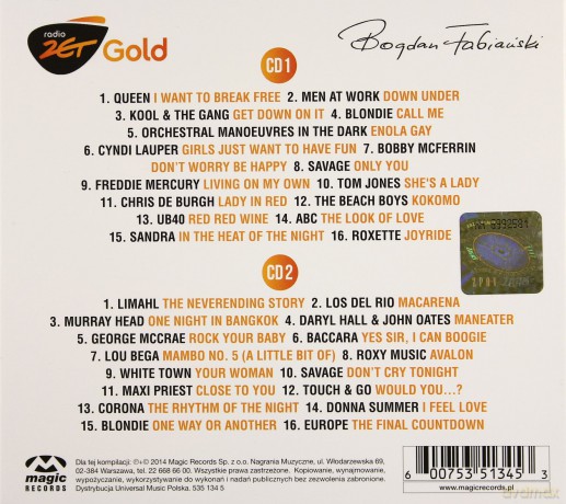 Zet Gold - Bogdan Fabiański Przedstawia Vol. 2 [2CD]