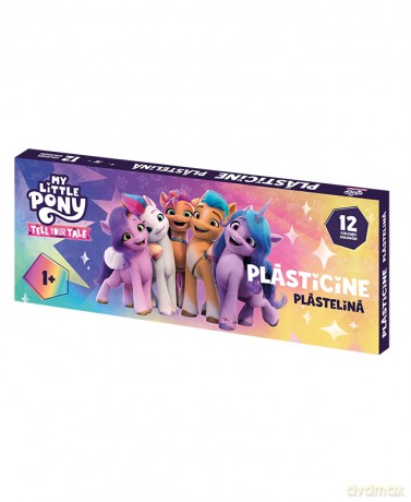 Plastelina szkolna My Little Pony 12 kolorów