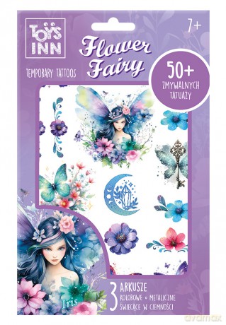 Tatuaże Flower Fairy Iris STN 9315