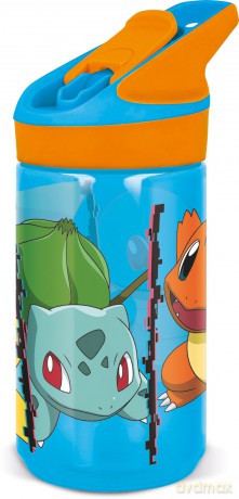 Stor - Tritan premium Water Bottle 480 ml - Pokemon (8096)