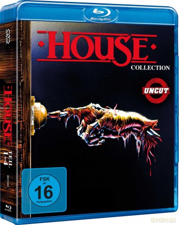 House/ House II: The Second Story/ House III: The Horror Show/ House IV [4xBlu-Ray]