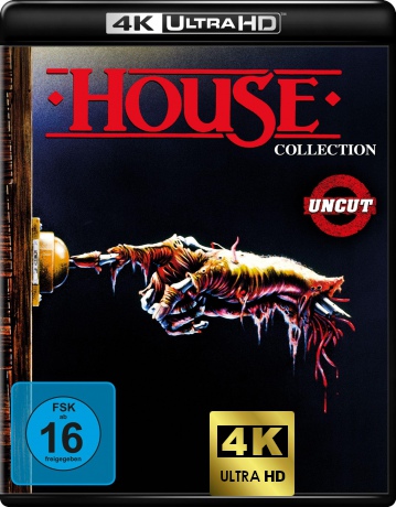 House/ House II: The Second Story/ House III: The Horror Show/ House IV [4xBlu-Ray 4K]