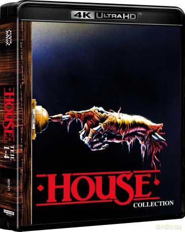 House/ House II: The Second Story/ House III: The Horror Show/ House IV [4xBlu-Ray 4K]