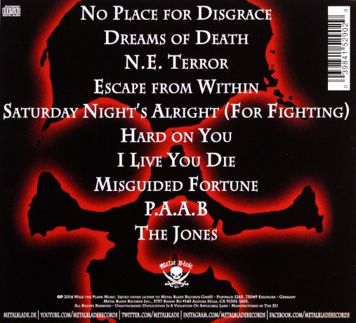 Flotsam And Jetsam: No Place For Disgrace 2014 (digipack) [CD]