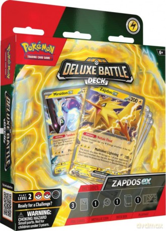 Deluxe Battle Deck Zapdos ex [KARTY]