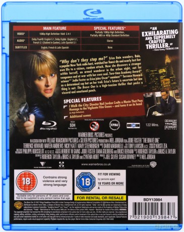 The Brave One (Odważna) [Blu-Ray]