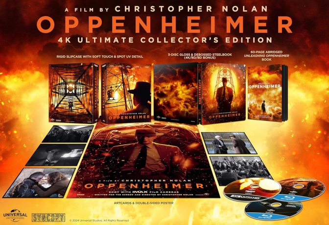 Oppenheimer (steelbook) [Blu-Ray 4K]+[Blu-Ray]