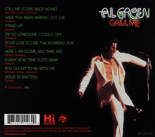 Al Green: Call Me (digipack) [CD]
