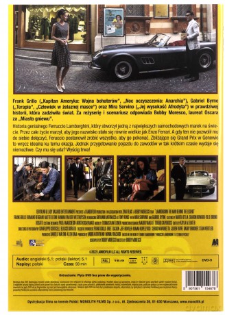 Lamborghini: Człowiek, który stworzył legendę [DVD]