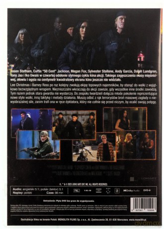 Niezniszczalni 4 (The Expendables 4) [DVD]