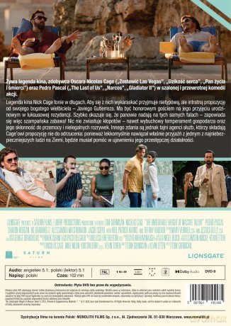 Nieznośny Ciężar Wielkiego Talentu [DVD]