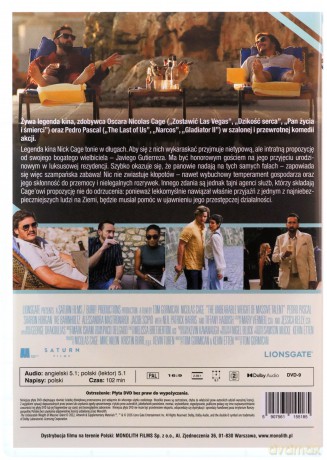 Nieznośny Ciężar Wielkiego Talentu [DVD]