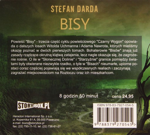 Bisy - Stefan Darda (digipack) [AUDIOBOOK] [CD-MP3]