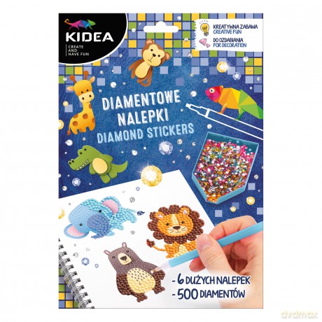 Naklejki diamentowe Wesołe Zwierzęta