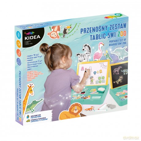Przenośny zestaw tablic 5w1 ZOO