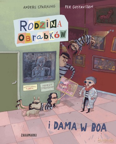 Rodzina Obrabków i dama w boa - Anders Sparring, Per Gustavsson [KSIĄŻKA]