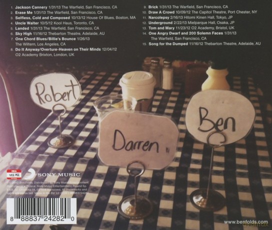 Ben Folds Five: Live [CD]