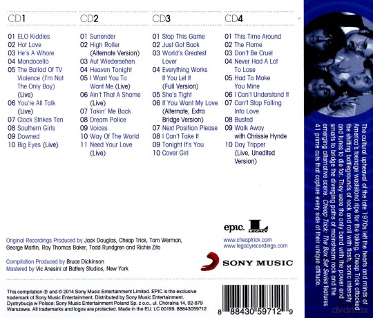 Cheap Trick: The Box Set Series [4CD]