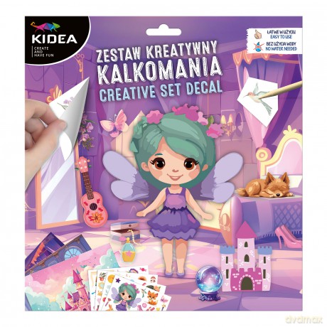 Zestaw kreatywny kalkomania