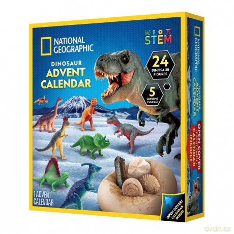 National Geographic - Dinosaur Kalendarz adwentowy (29-2490) [KALENDARZ]