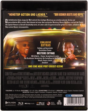 Bad Boys: Ride or Die [Blu-Ray]