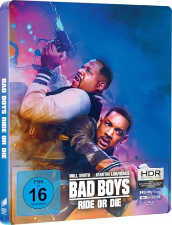 Bad Boys: Ride or Die (steelbook) [Blu-Ray 4K]+[Blu-Ray]