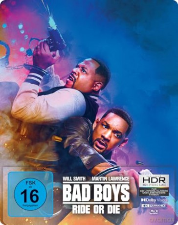 Bad Boys: Ride or Die (steelbook) [Blu-Ray 4K]+[Blu-Ray]