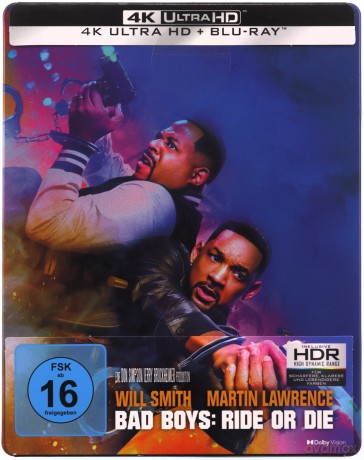 Bad Boys: Ride or Die (steelbook) [Blu-Ray 4K]+[Blu-Ray]