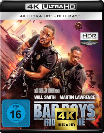 Bad Boys: Ride or Die [Blu-Ray 4K]+[Blu-Ray]