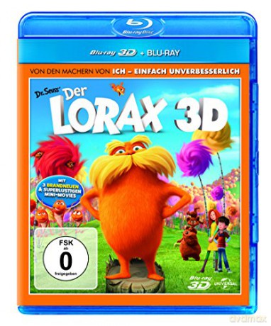 Lorax [Blu-Ray 3D]+[Blu-Ray]