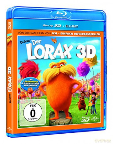 Lorax [Blu-Ray 3D]+[Blu-Ray]