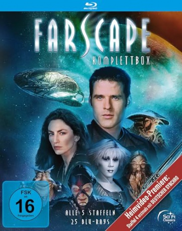 Farscape (Ucieczka w kosmos) [25xBlu-Ray]