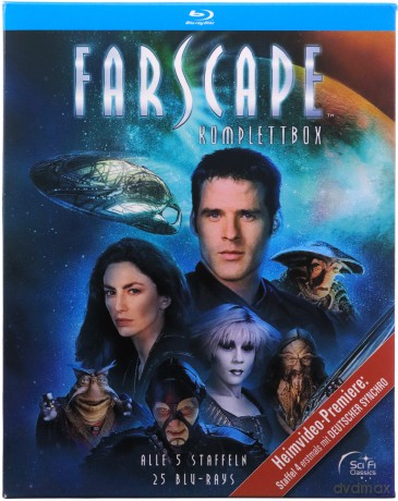 Farscape (Ucieczka w kosmos) [25xBlu-Ray]