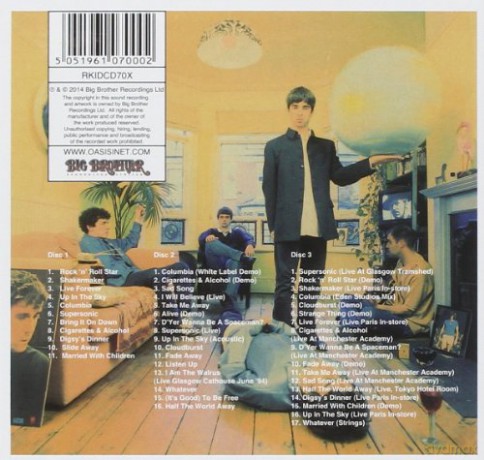 Oasis: Definitely Maybe (Remastered) [3CD]